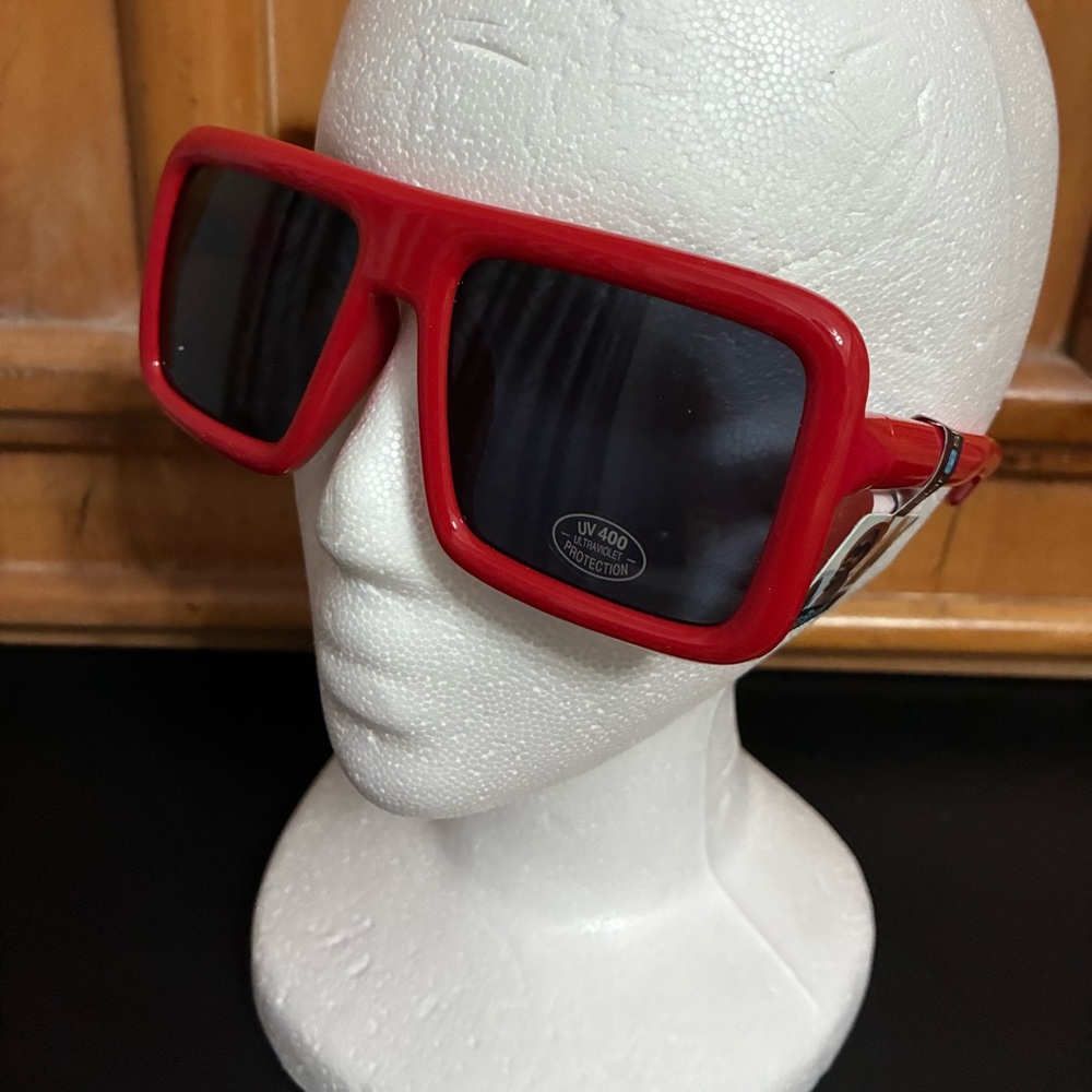 Red sunglasses